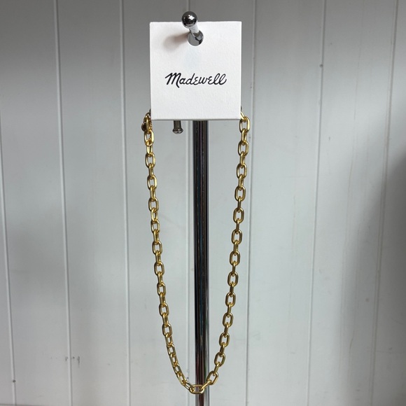 NWT Madewell Gold Chain Necklace - Picture 1 of 7